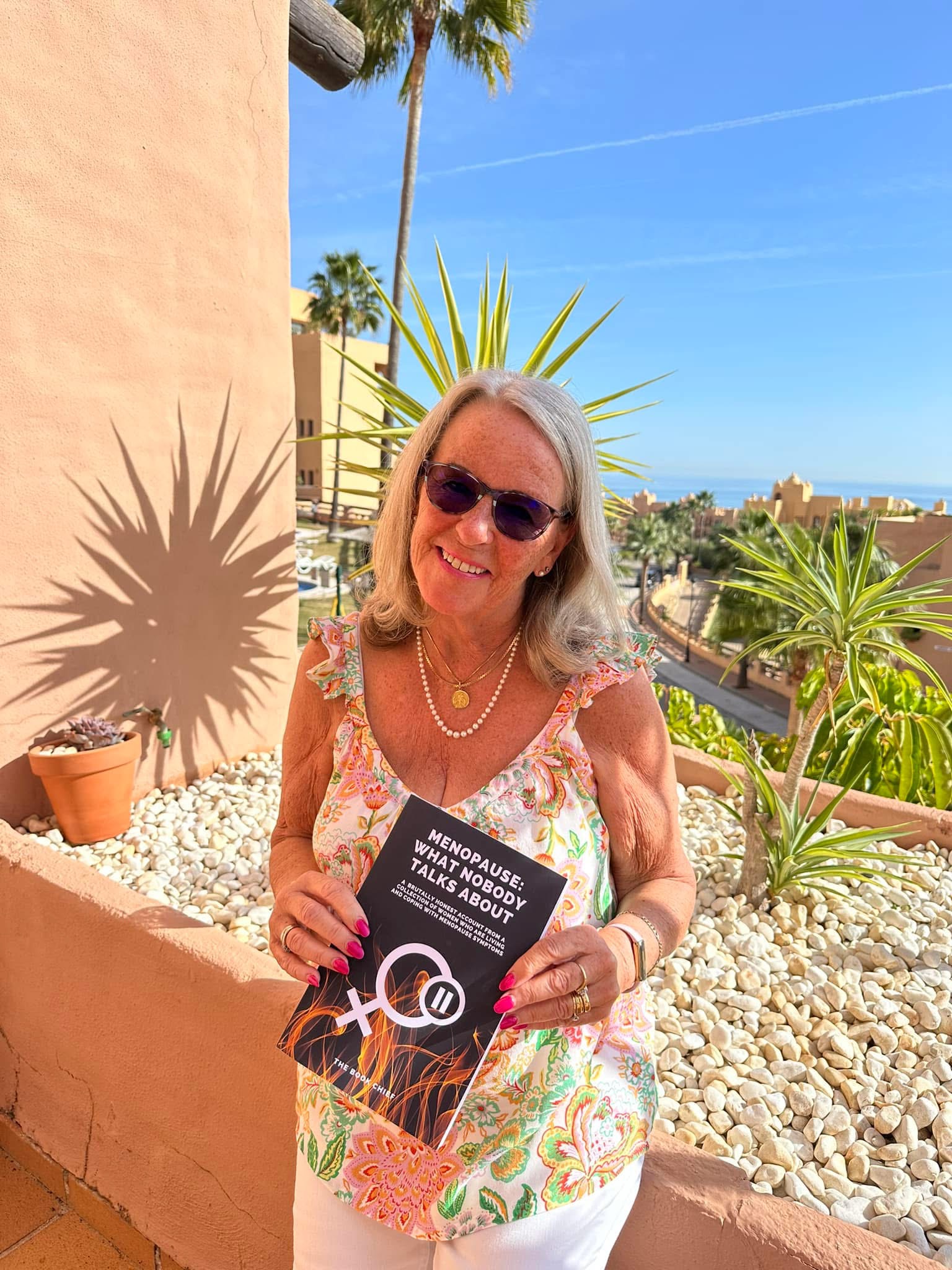 Susan in Spain Menopause Book